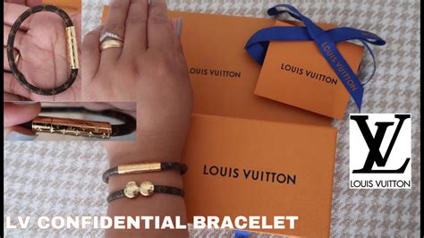 louis vuitton bracelet confidential|lv bracelet size chart.